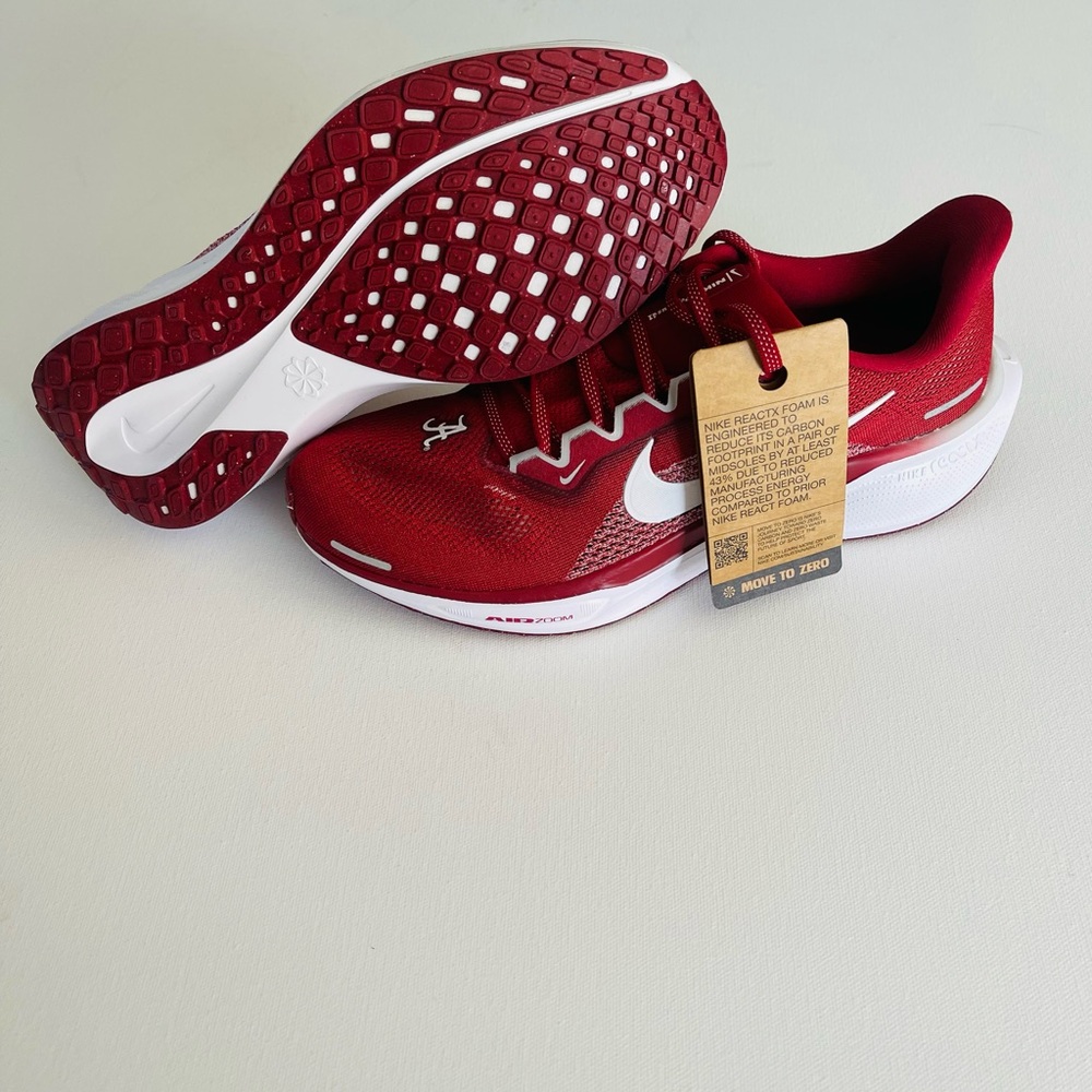 Men's Nike Air Zoom Pegasus 41 ‘Alabama Crimson Tide’ Shoes FZ5103-600 Size 8